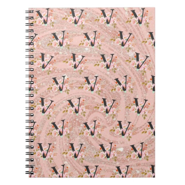 Letter V Notebook (Front)