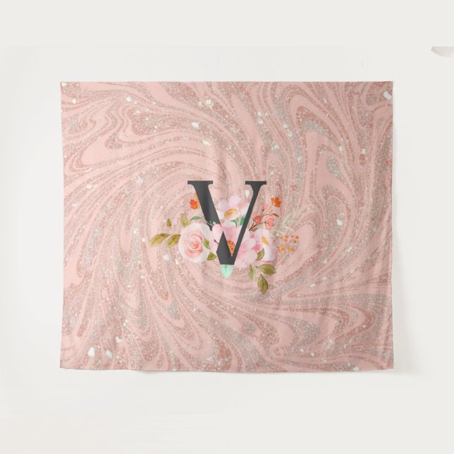 Letter V Tapestry (Front (Horizontal))
