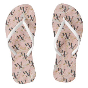 Letter W Flip Flops