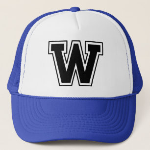Letter "W" Trucker Hat