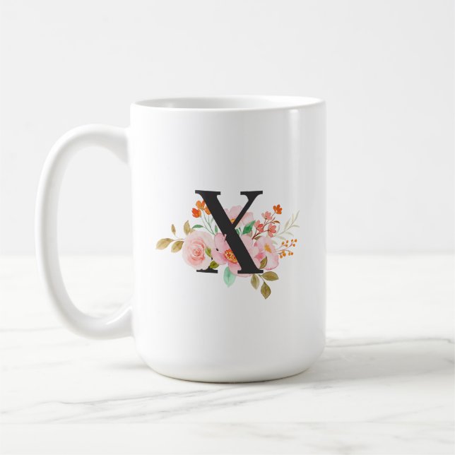 Letter X Coffee Mug (Left)