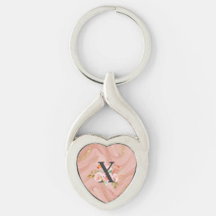 Letter X Keychain