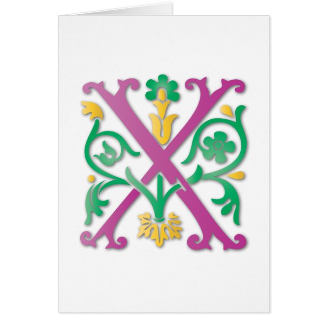 Letter X Monogram (Front)