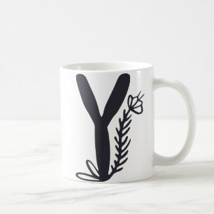 Letter "Y" Coffee Mug
