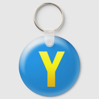 Letter Y Keychain