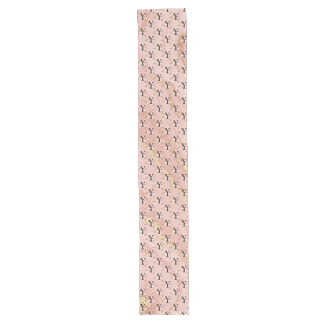 Letter Y Long Table Runner (Front)