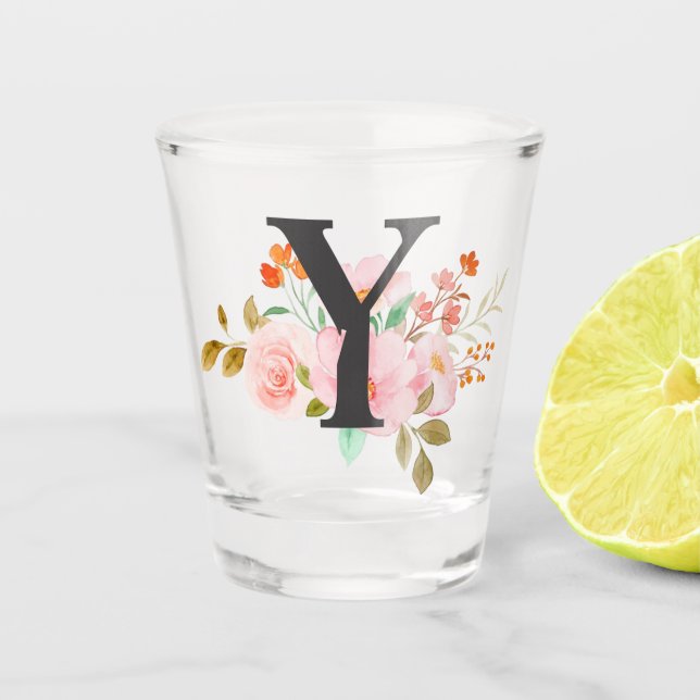 Letter Y Shot Glass (Front)