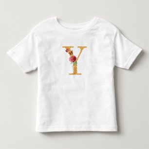 Letter y toddler t-shirt