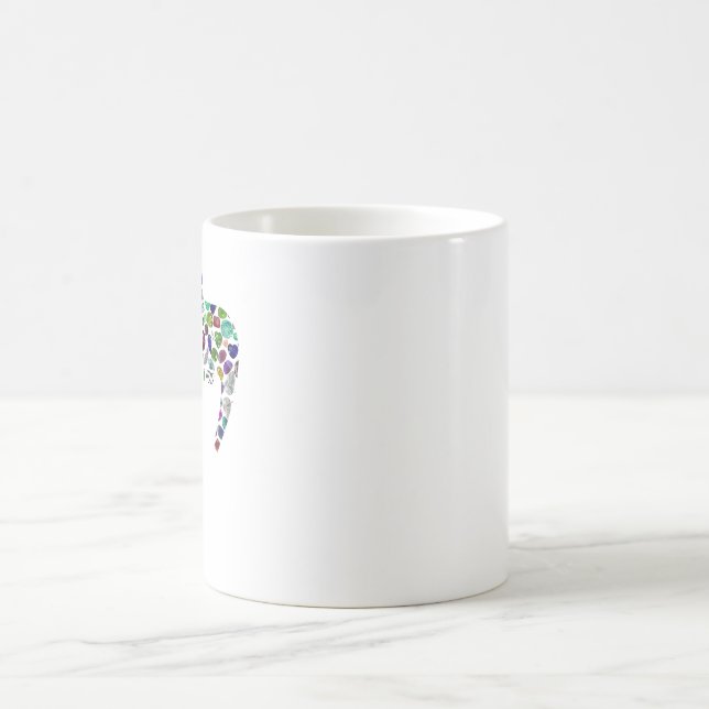Letter 'YOD' Magic Mug (Center)