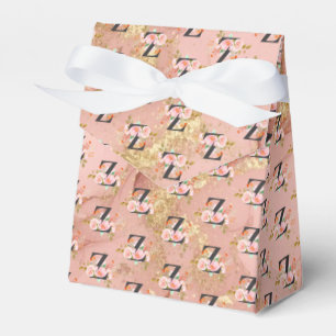 Letter Z Favor Box