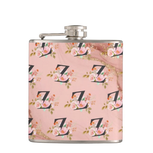 Letter Z Hip Flask (Front)