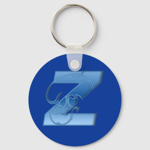 Letter Z Keychain