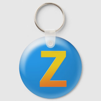 Letter Z Keychain