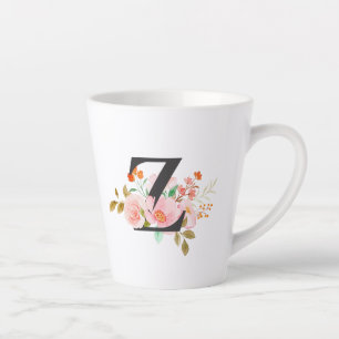 Letter Z Latte Mug