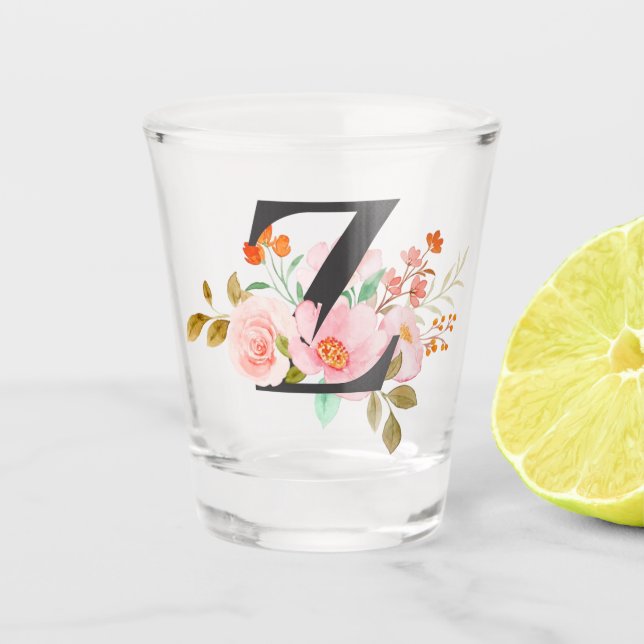 Letter Z Shot Glass (Front)