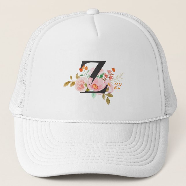 Letter Z Trucker Hat (Front)