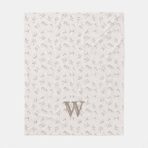 Lettered Cattle Brand Tan
