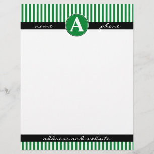 Letterhead, Custom and Monogrammed Letterhead