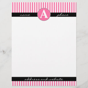 Letterhead, Custom and Monogrammed Letterhead