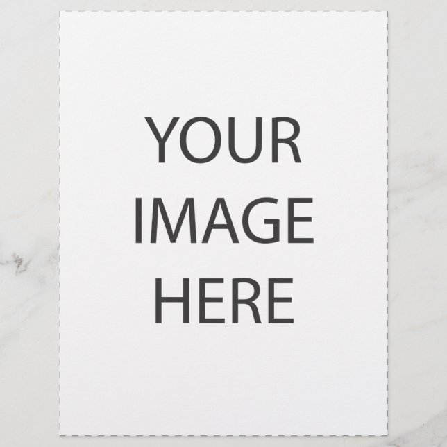 LETTERHEAD CUSTOMIZE YOUR OWN - ADD YOUR OWN IMAGE (Front)