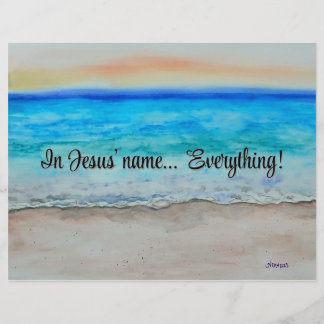 Letterhead In Jesus Name