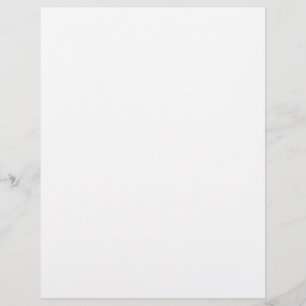 Letterhead Paper, Size: 8.5" x 11", Paper: Matte,
