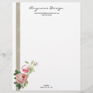 Letterhead Rose