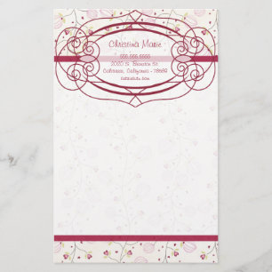 Letterhead Stationery Love Bandit
