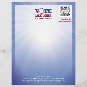 Letterhead Template Vote