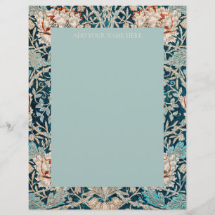 LETTERHEAD : WILLIAM MORRIS : "TULIPS"