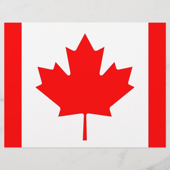 Letterhead with Flag of Canada (Front)