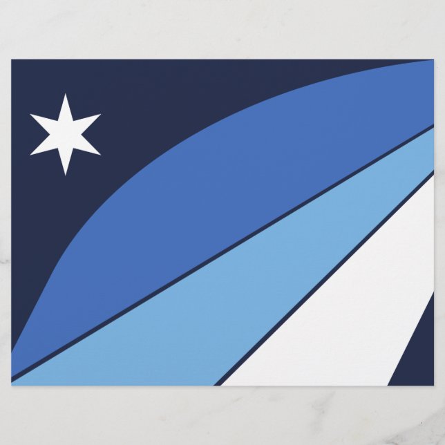 Letterhead with Flag of Columbia, South Carolina (Front)