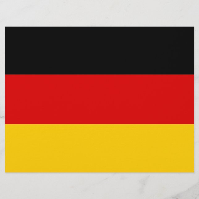 Letterhead with Flag of Germany (Front)