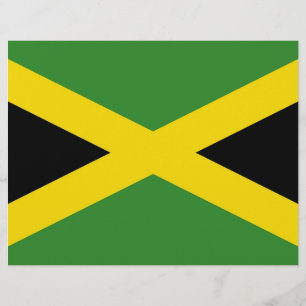Letterhead with Flag of Jamaica