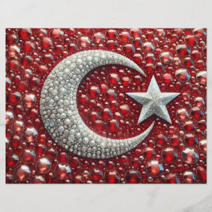 Letterhead with Turkish Colours Design