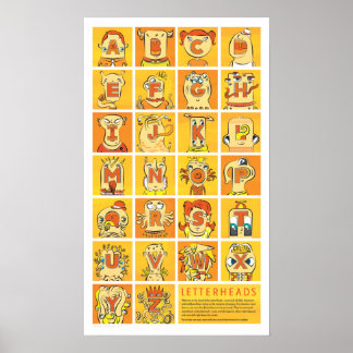 LetterHeads Poster