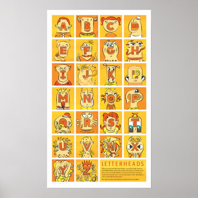 LetterHeads Poster (Front)