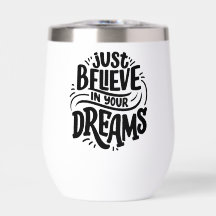 Lettering Quote About Dreams