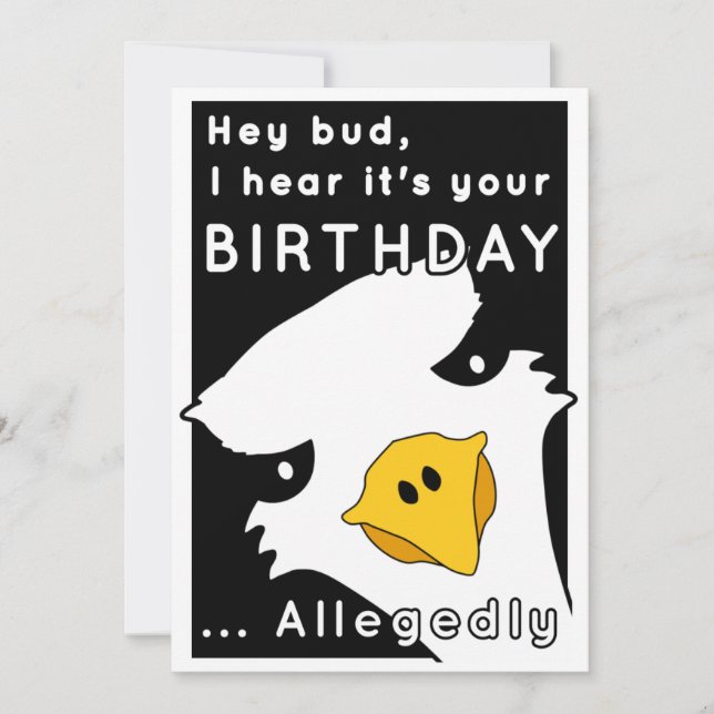 Letterkenny Birthday allegedly  Holiday Card (Front)