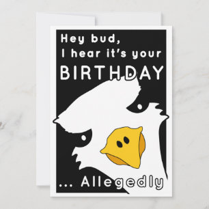 Letterkenny Birthday allegedly  Holiday Card