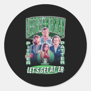 Letterkenny Pitter Patter Collage Classic Round Sticker
