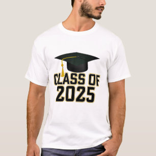 Letterman Class of 2025 Graduation T-Shirt