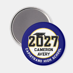 Letterman Class of 2027 Graduation Magnet