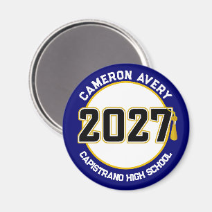 Letterman Class of 2027 Graduation Magnet