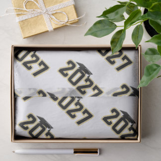 Letterman Class of 2027 Graduation Tissue Paper