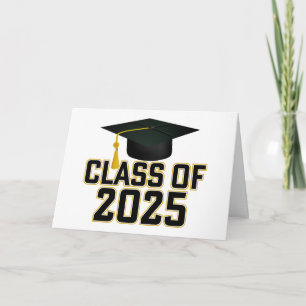 Letterman Varsity Class of 2025 Card