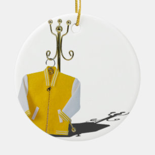 LettermanJacketCoatRack031415.png Ceramic Ornament