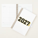 Lettermen Class of 2027 Graduation Planner<br><div class="desc">* CONGRATS TO THE GRAD! * * Customize this day / week planner for the graduate weeks to come! * With colorful stickers, 60 pages and 12 months long. * Two size options to choose from (soft or hard cover). * Add text to the cover (and / or to the...</div>