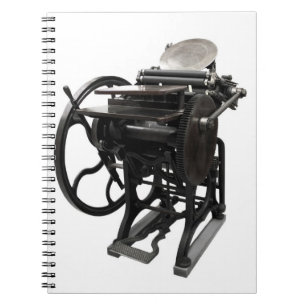 letterpress 1888 notebook