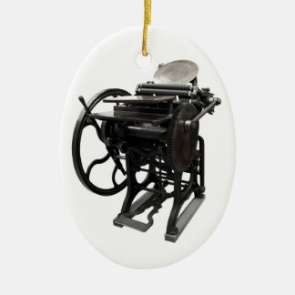 letterpress 1888 oval ornament